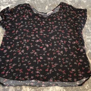 Floral tee
